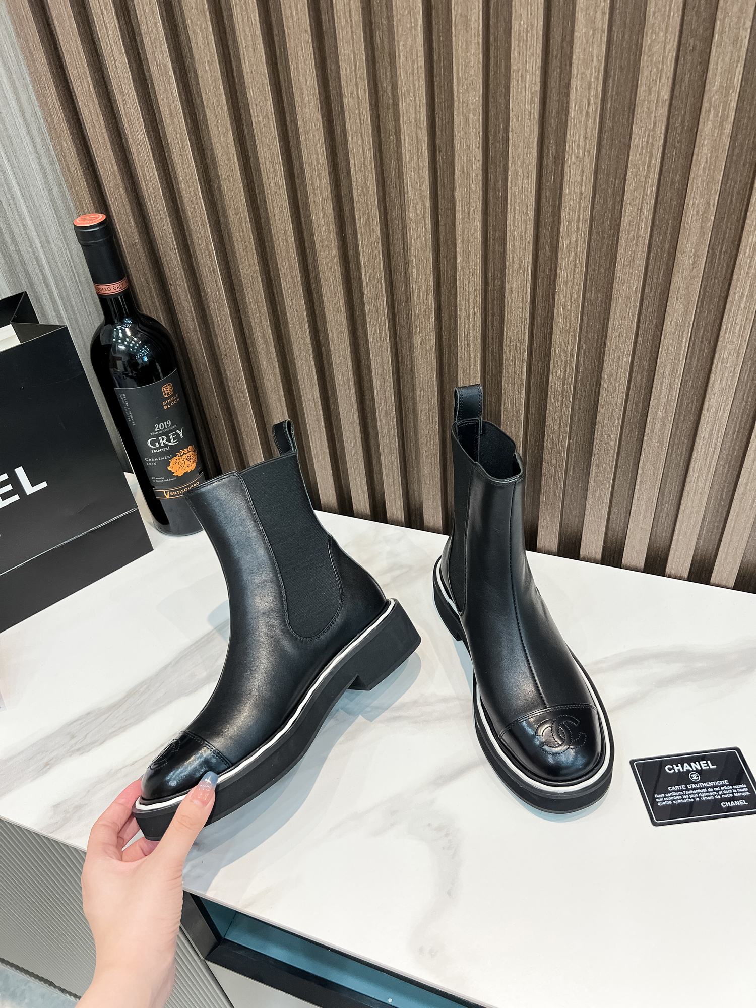 CHANEL CHELSEA BOOTS