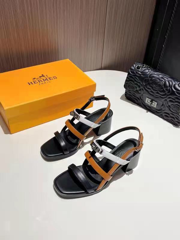 HERMES KELLY BUCKLE SANDALS