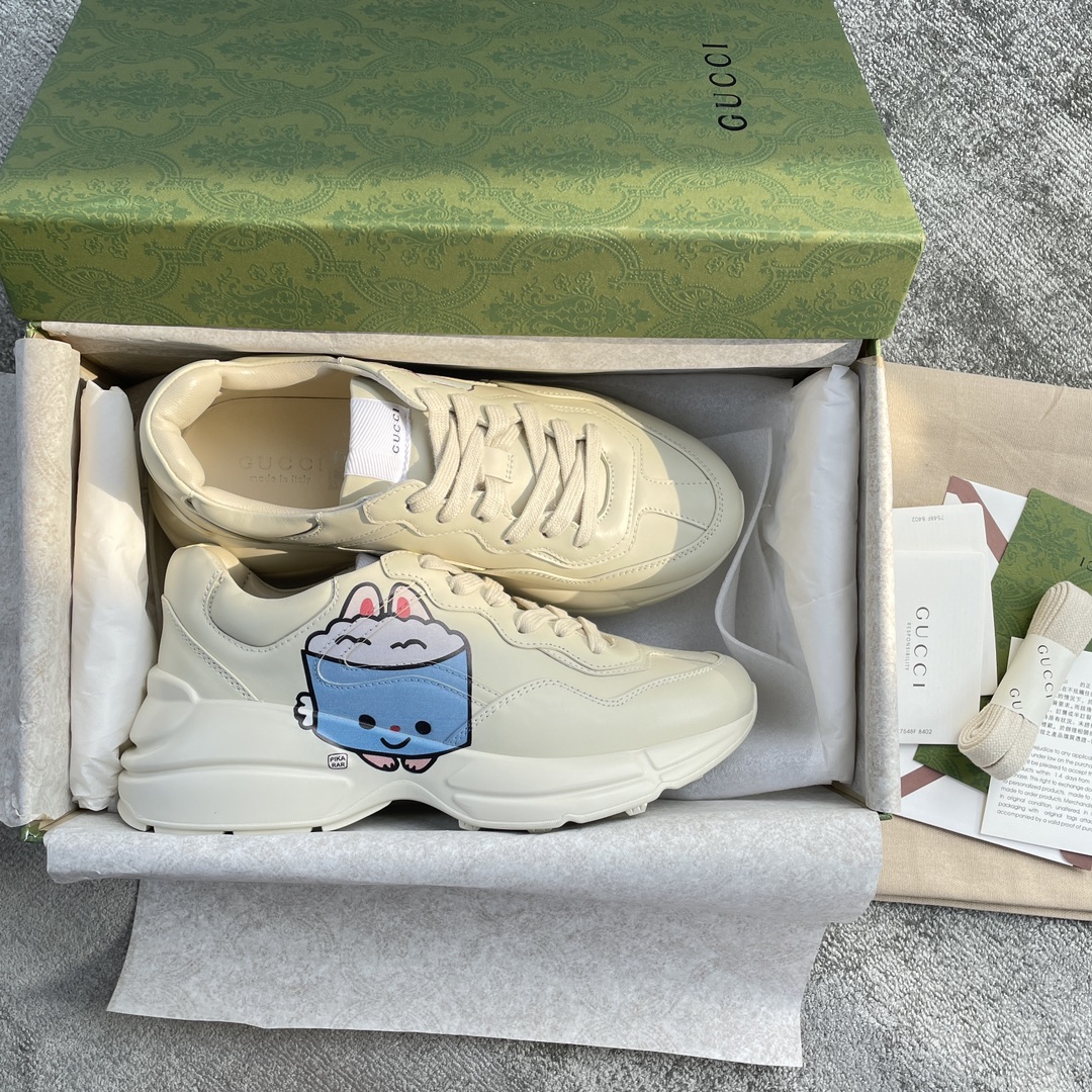 GUCCI POPS RHYTON CUTIE CARTOON FIGURE SNEAKER