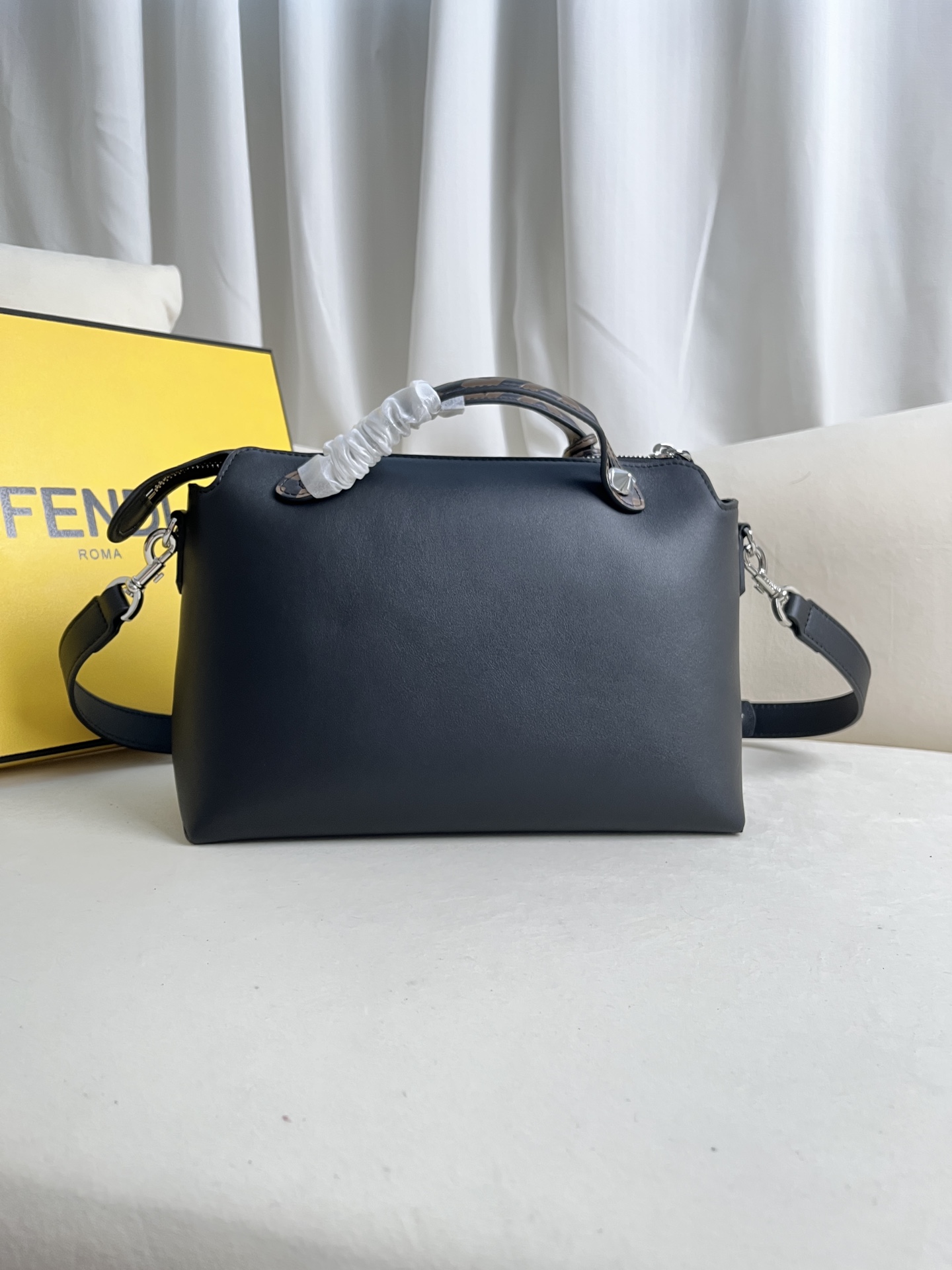 FENDI BY THE WAY ZIPPERED BOSTON HANDBAG MODEL NUMBER: 2303