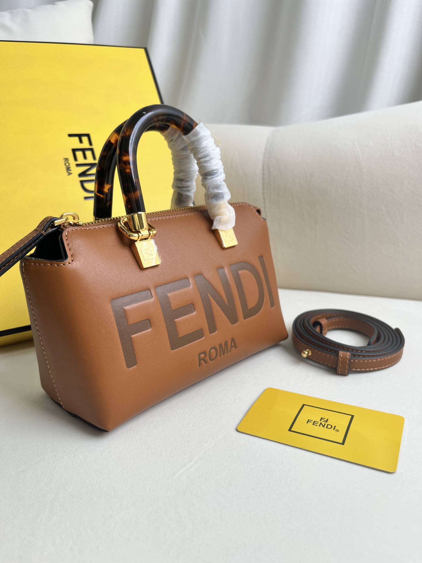 FENDI BY THE WAY MINI HANDBAG MODEL NUMBER: 8BS067