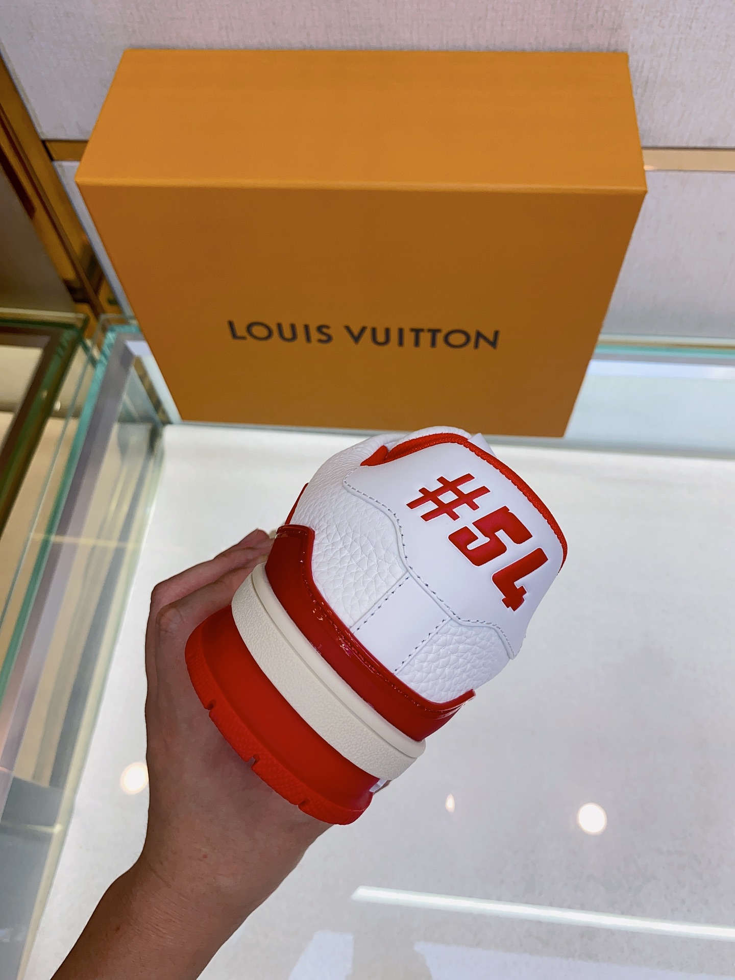 LOUIS VUITTON TRAINER SNEAKERS