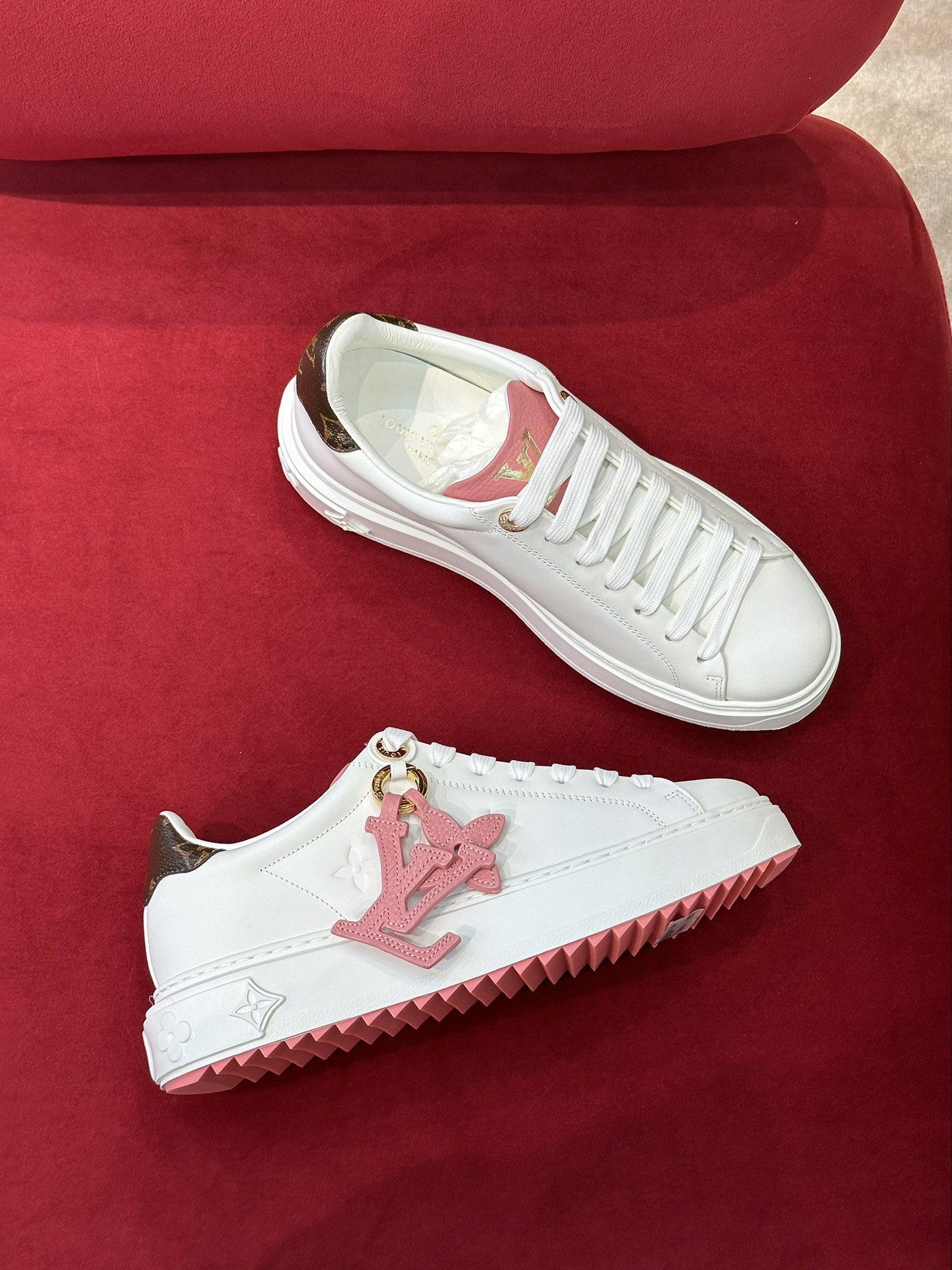 LOUIS VUITTON THICK SOLE SNEAKERS