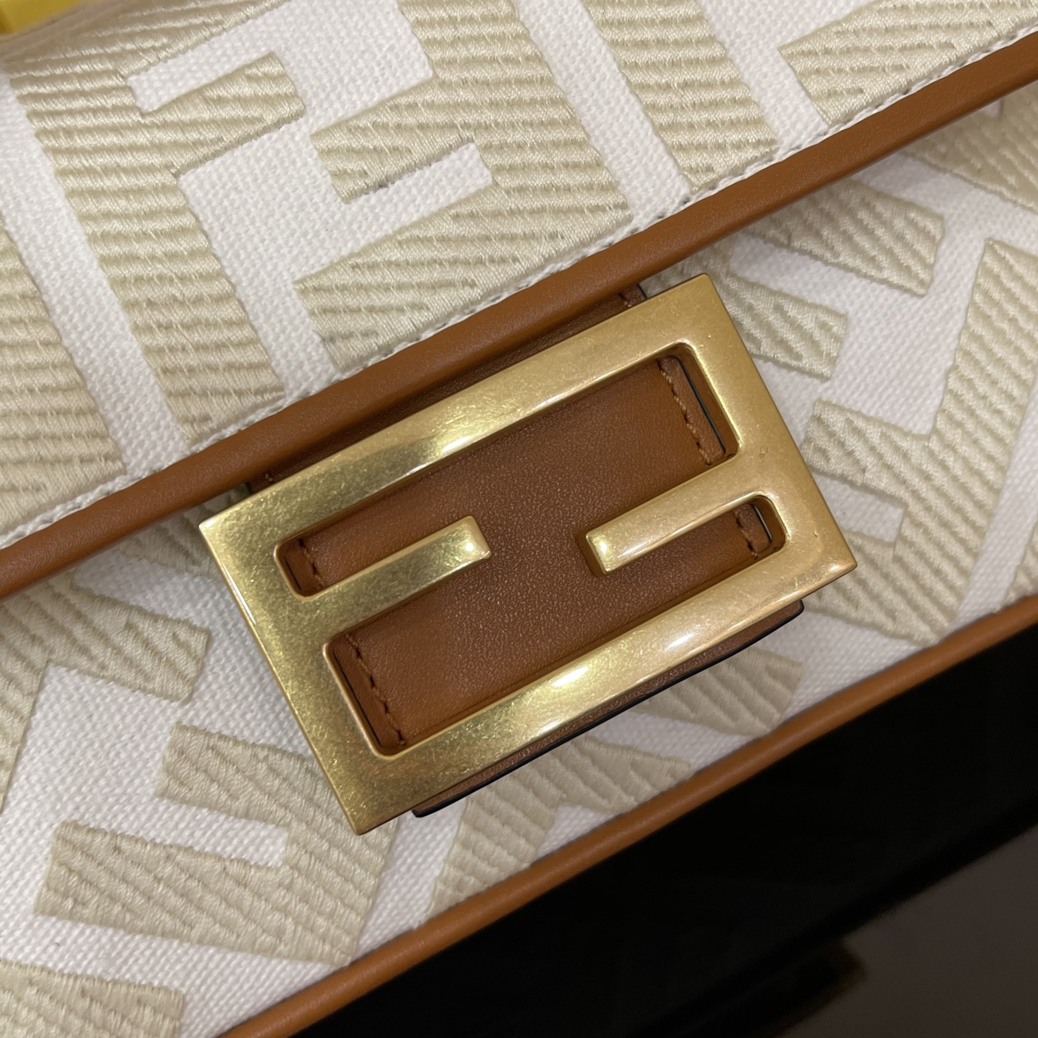 FENDI SMALL 2020 LATEST BAGUETTE DENIM F LOGO COLLECTION