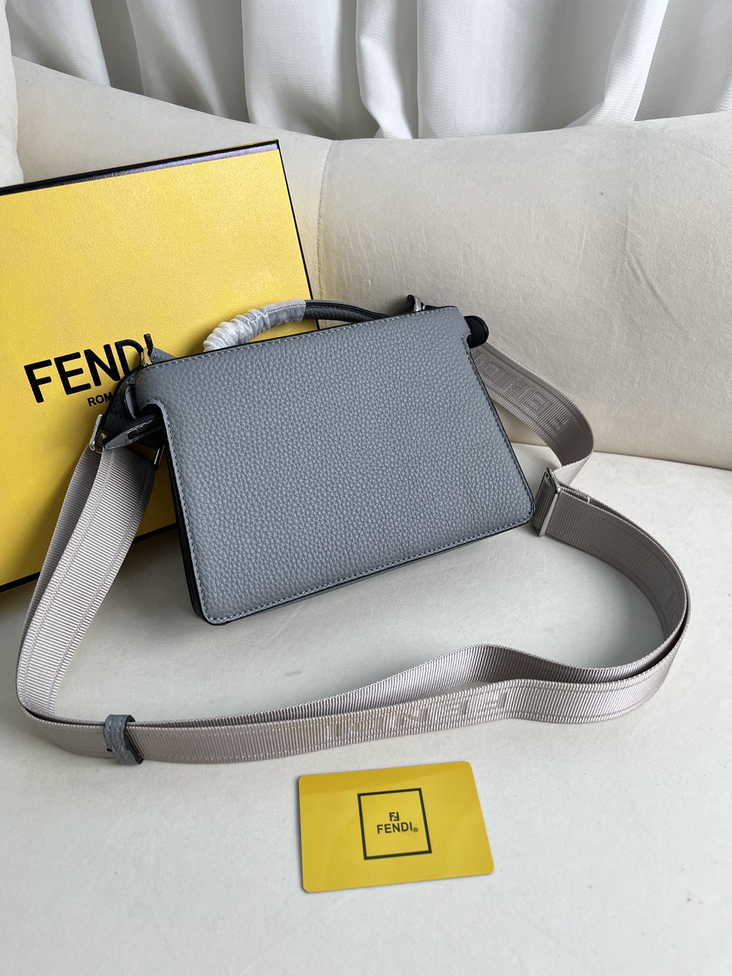 FENDI CLASSIC PEEKABOO ISEEU X CROSS HANDBAG MODEL NUMBER: 8066