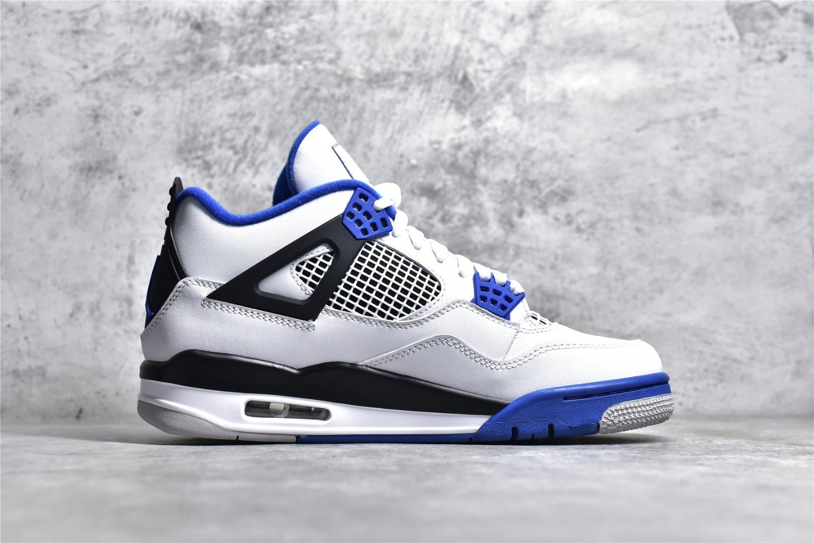 AIR JORDAN AJ4 RETRO WHITE BLUE