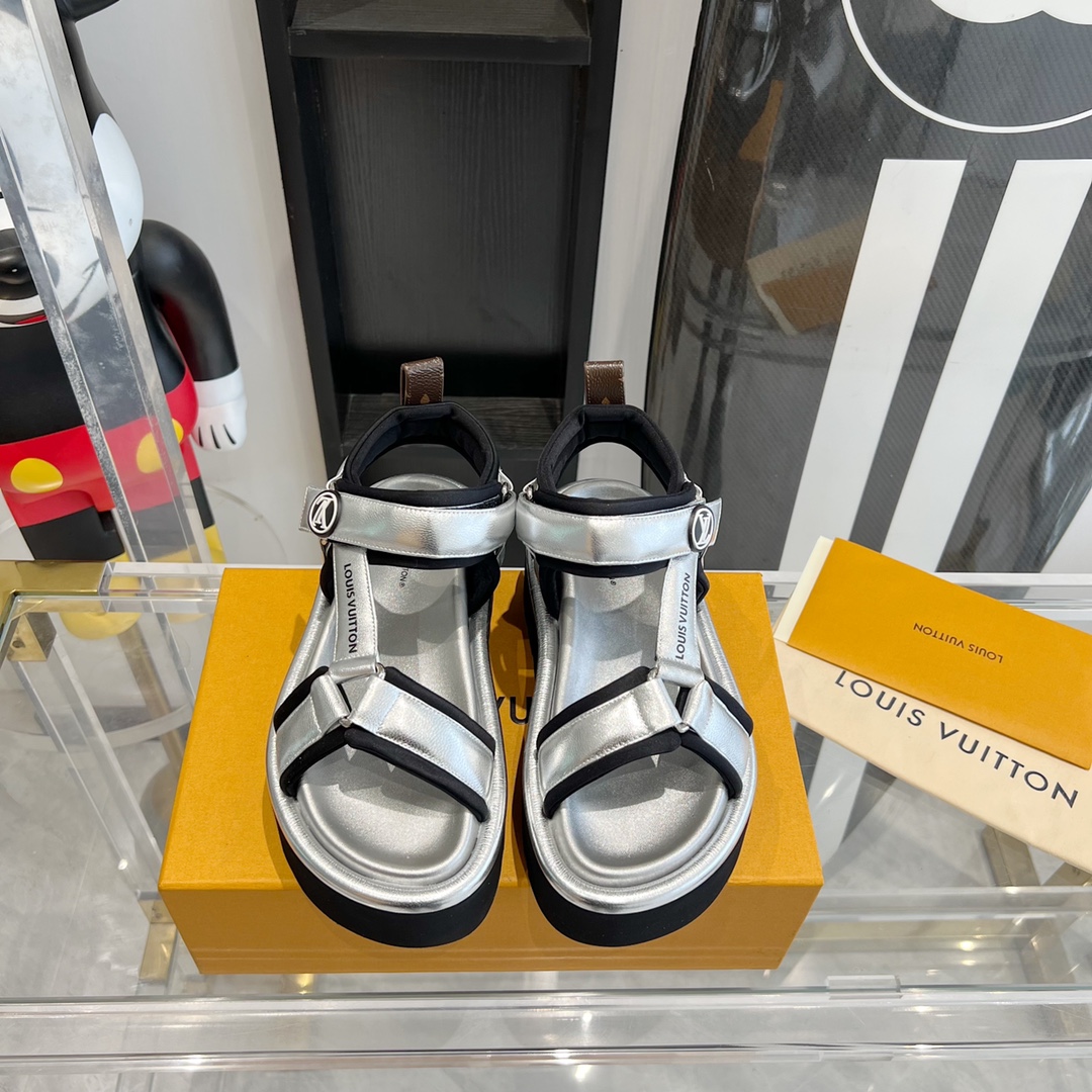 LOUIS VUITTON SANDALS HIGH-END FASHION ALL-MATCH MODELS