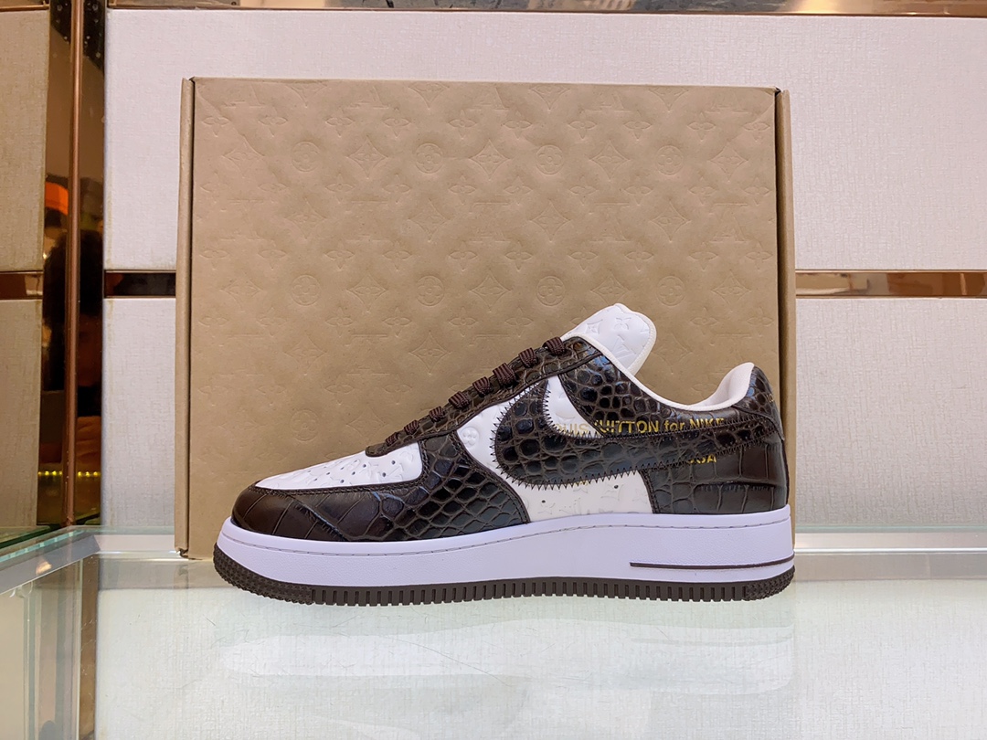 LOUIS VUITTON NIKE JOINT NEW MEN'S ABBESSES SNEAKERS