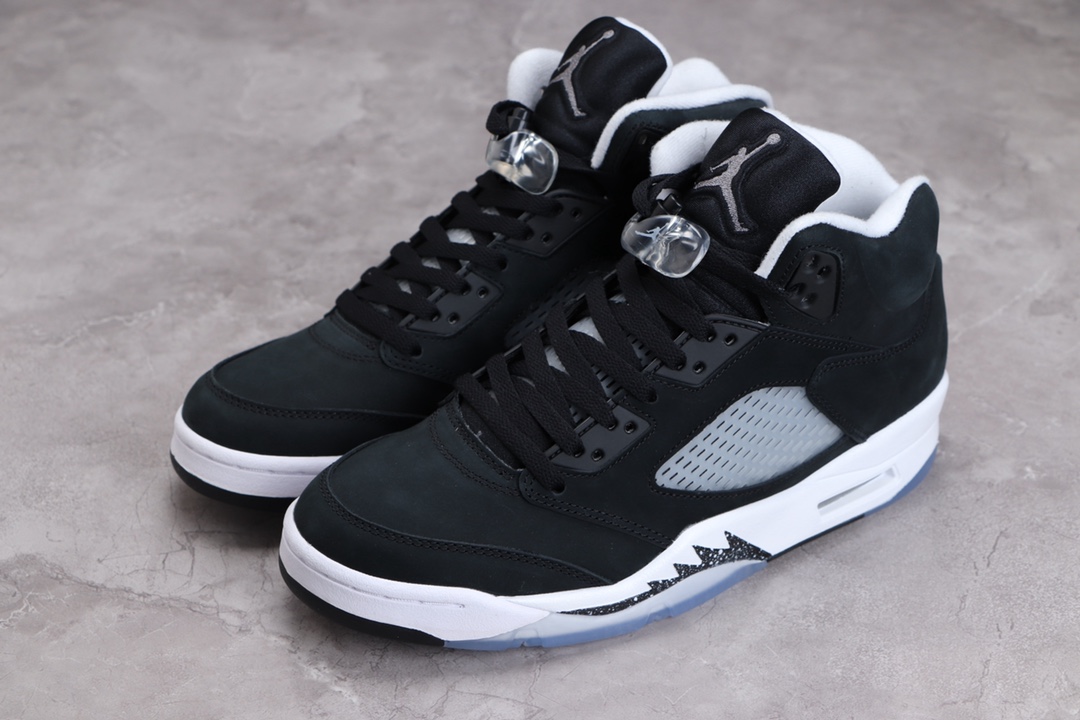 AIR JORDAN RETRO 5 "OREO ZWART