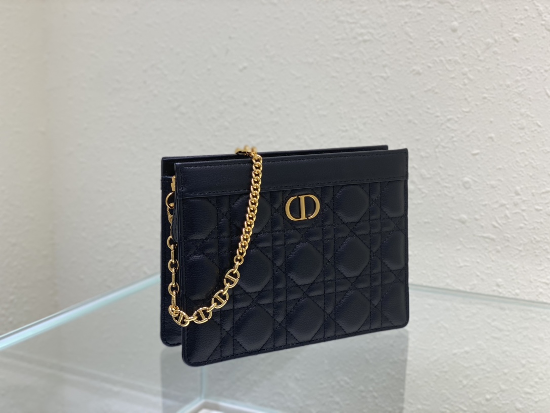 DIOR SLIM DIOR CARO WOC ZIPPER CLUTCH3102