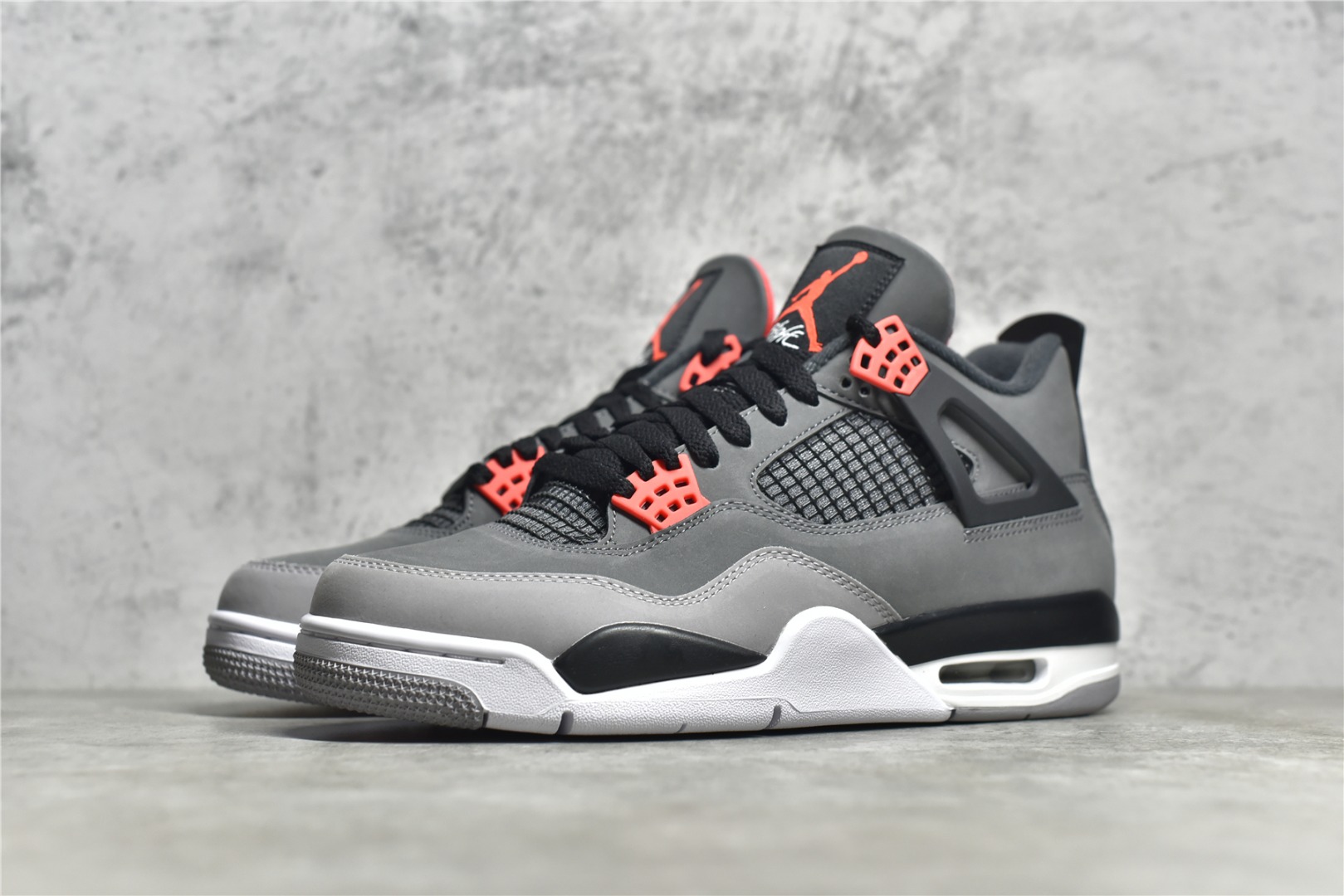 AIR JORDAN 4 "LNFRARED" IN COOL GREY INFRARED