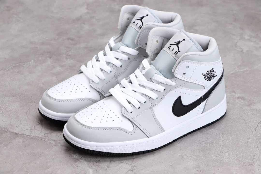 AIR JORDAN 1 MID NEW SMOKE GREY