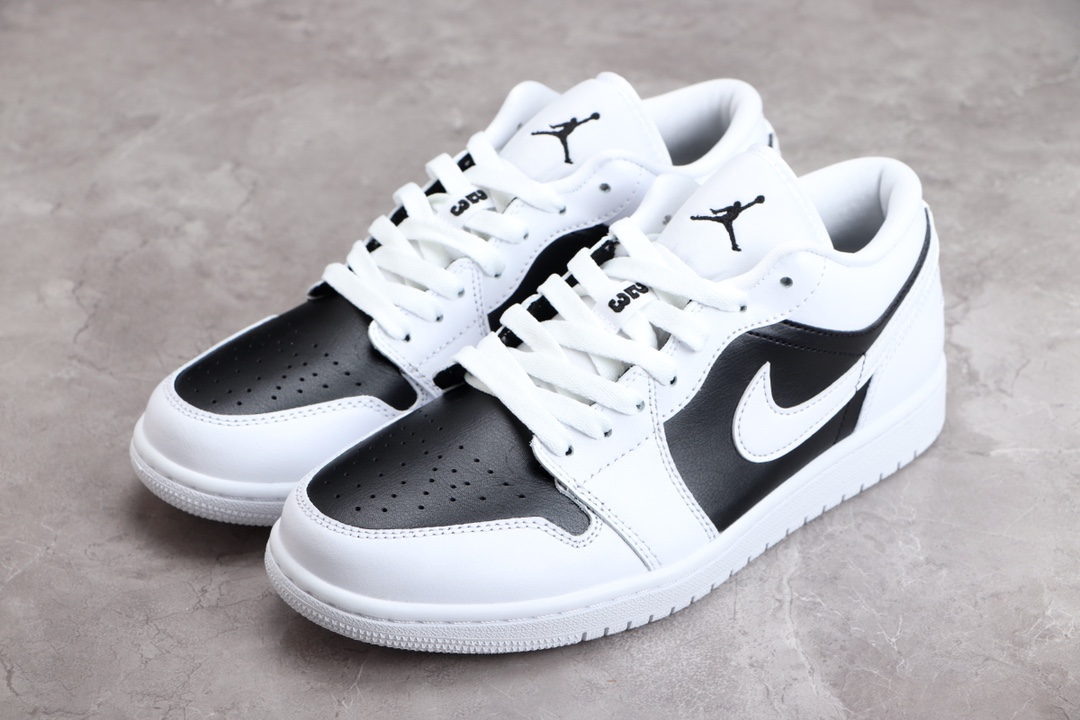 AIR JORDAN 1 LOW REVERSE BLACK AND WHITE PANDA