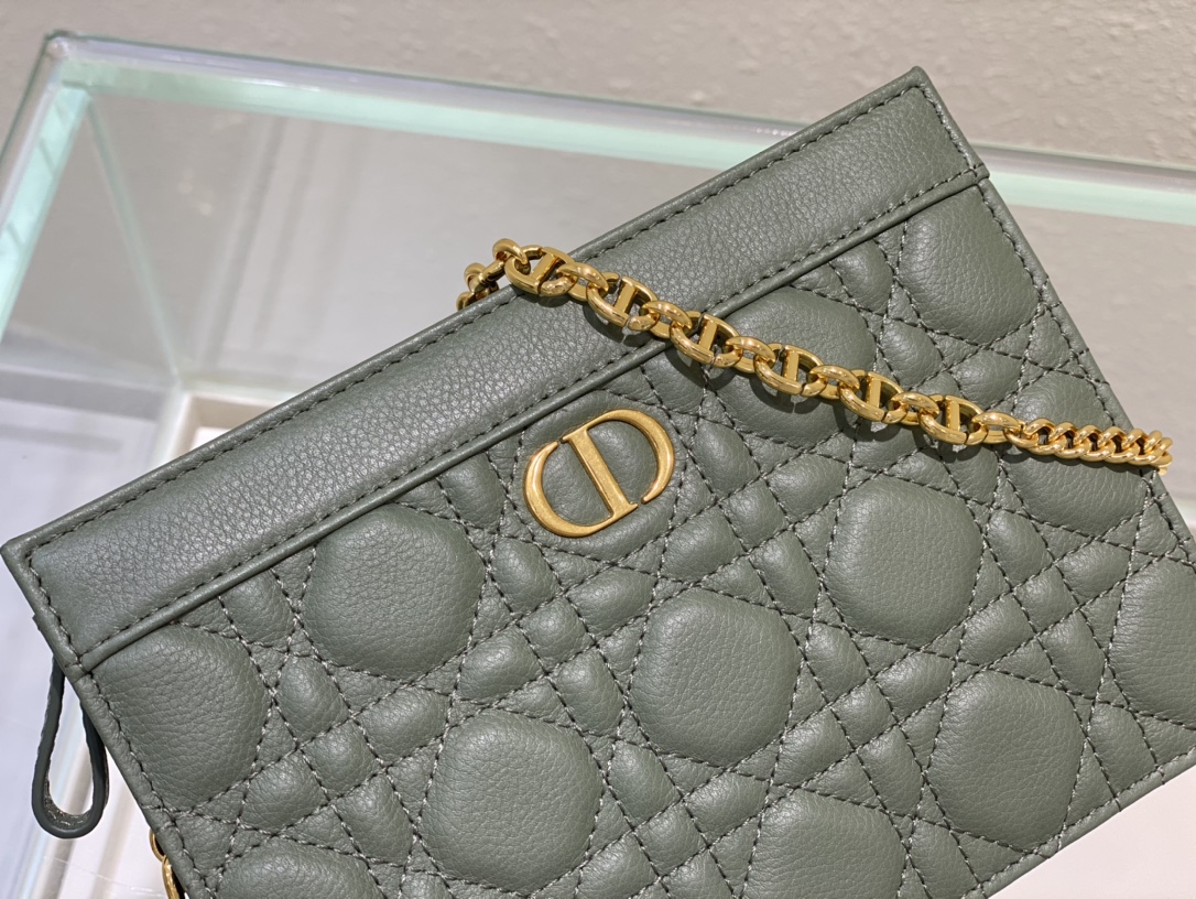 DIOR SLIM DIOR CARO WOC ZIPPER CLUTCH3102