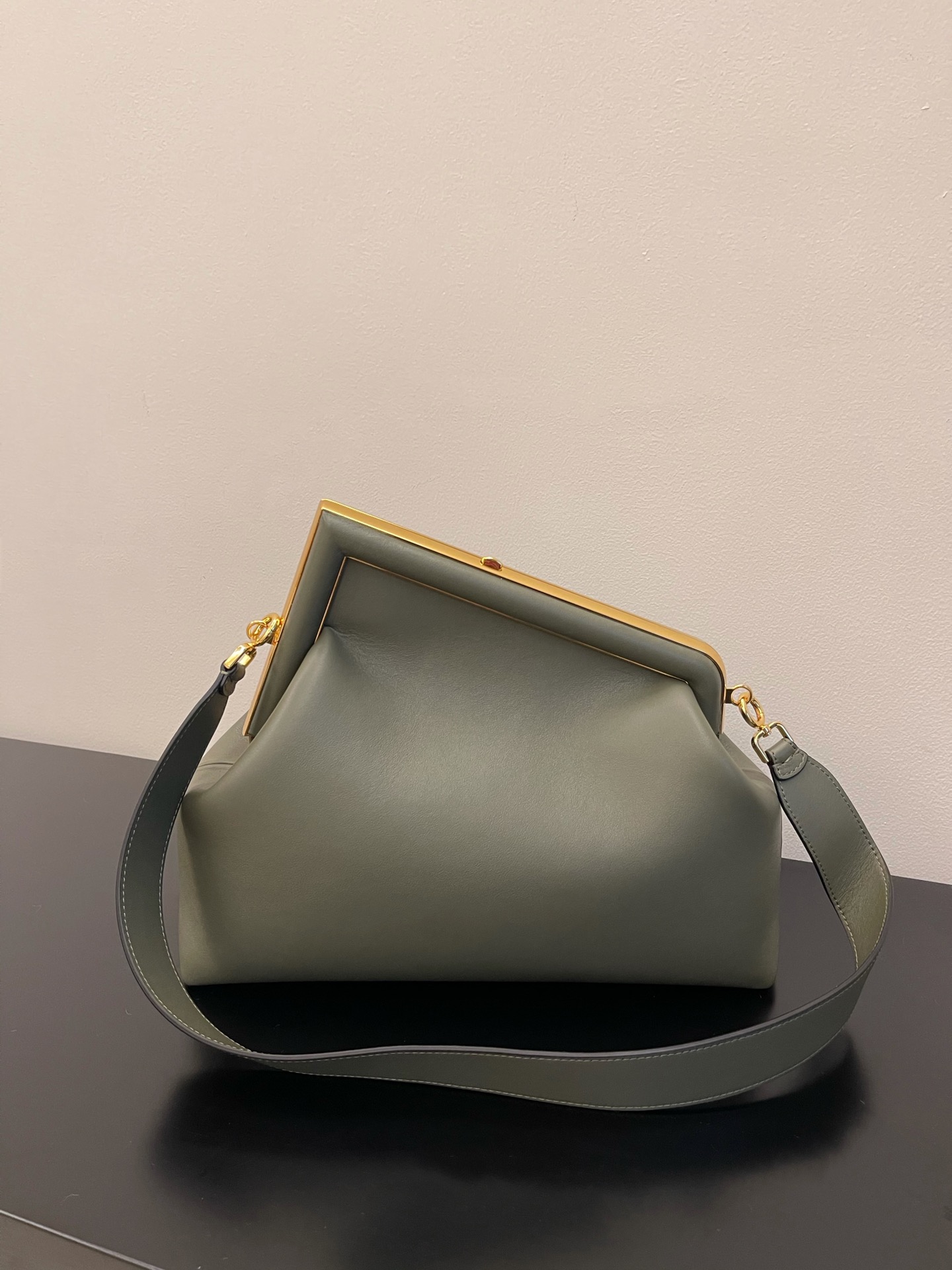 FENDI FIRST LARGE GREEN