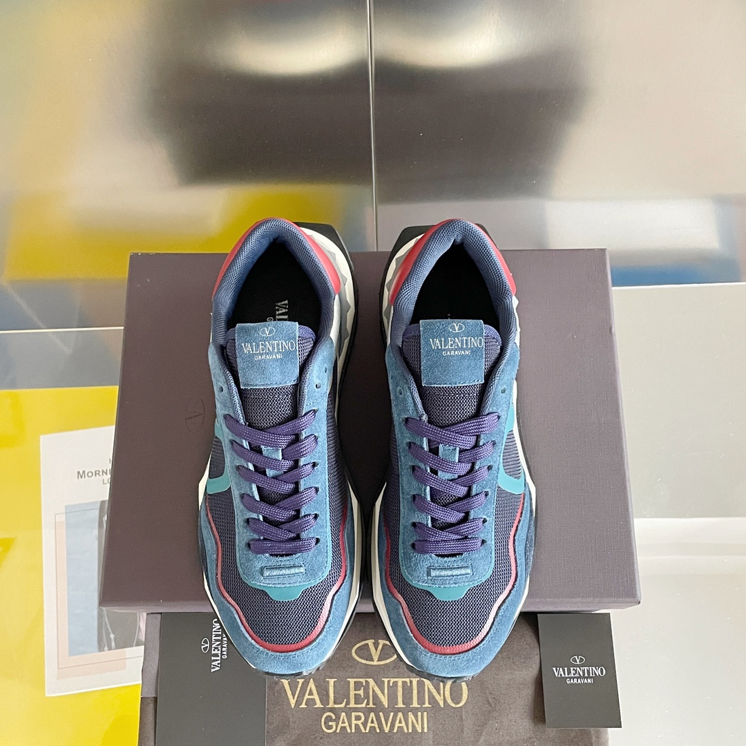 VALENTINO 2021/SS NEW VALENTINO NEW NETRUNNER SERIES CASUAL AIR CUSHION SPORTS SHOES