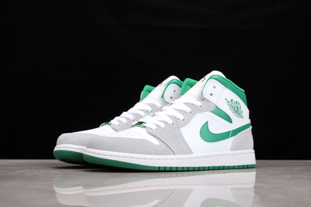 AIR JORDAN 1 MID CELTIC GREEN