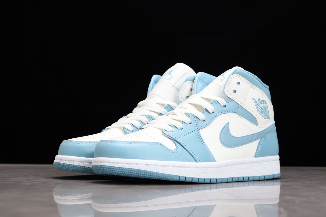 AIR JORDAN 1 MID NORTH CAROLINA BLUE