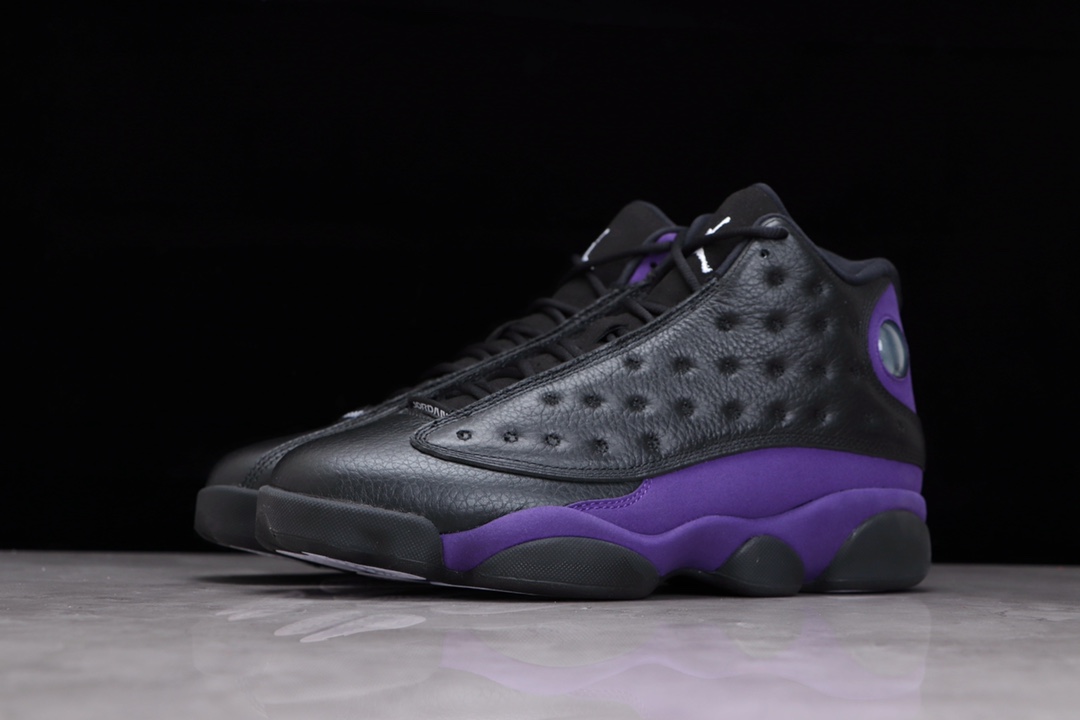 AIR JORDAN 13 RETRO BLACK PURPLE