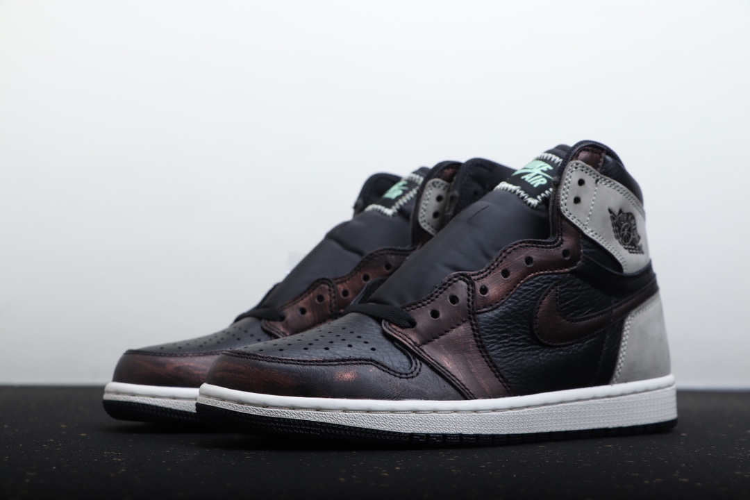 AIR JORDAN 1 BRONZE MIRROR SHADOW GREY