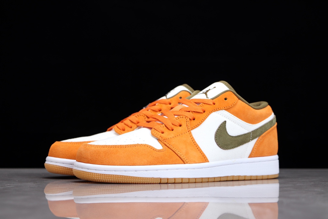 AIR JORDAN AJ1 LOW BEIGE GREEN