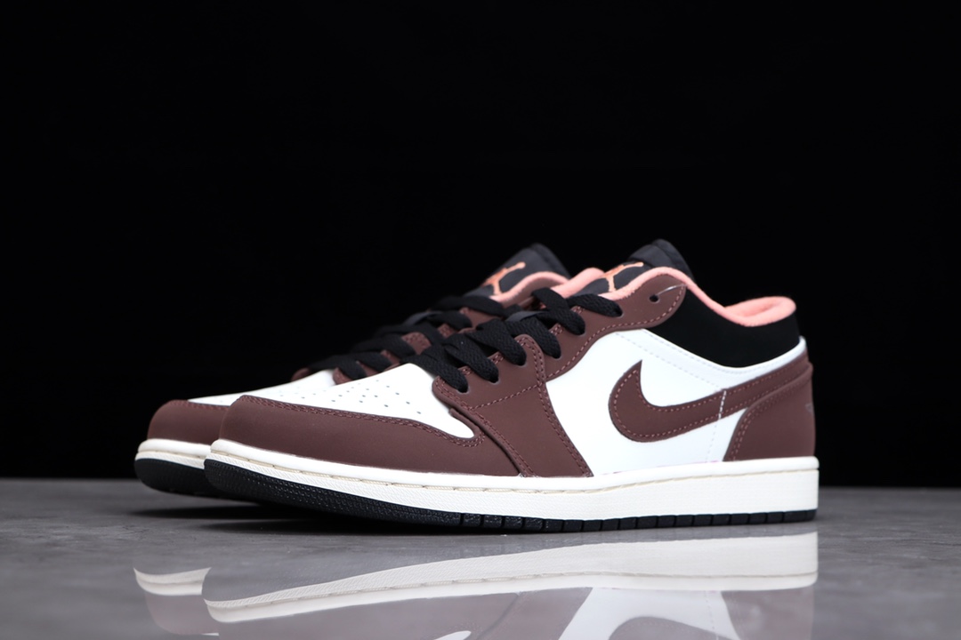 AIR JORDAN 1 LOW WHITE BROWN MOCHA