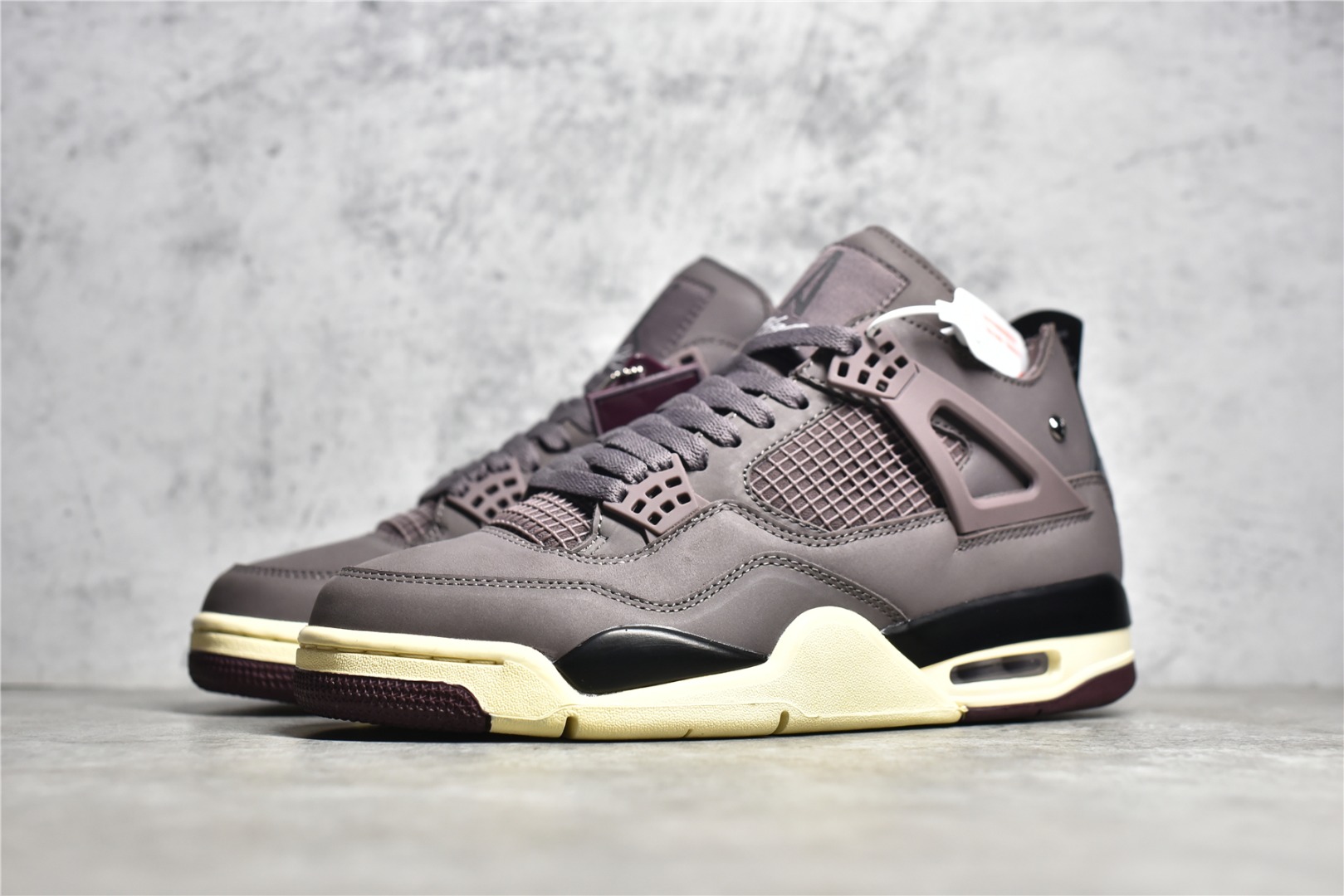 AIR JORDAN 4 RETRO JORDAN IV "VIOLET ORE" VINTAGE BROWN RED