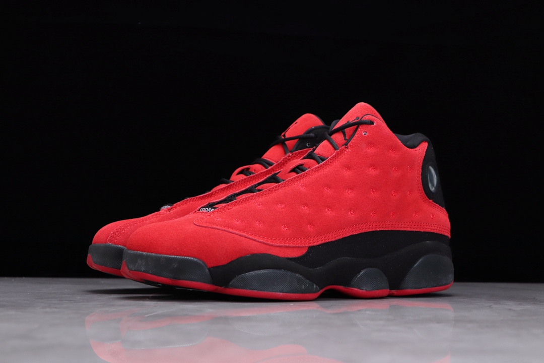 AIR JORDAN 13 RETRO REVERSE BLACK AND RED