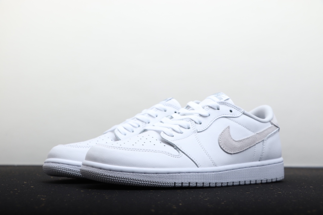 AIR JORDAN 1 LOW LOW TOP WHITE GREY