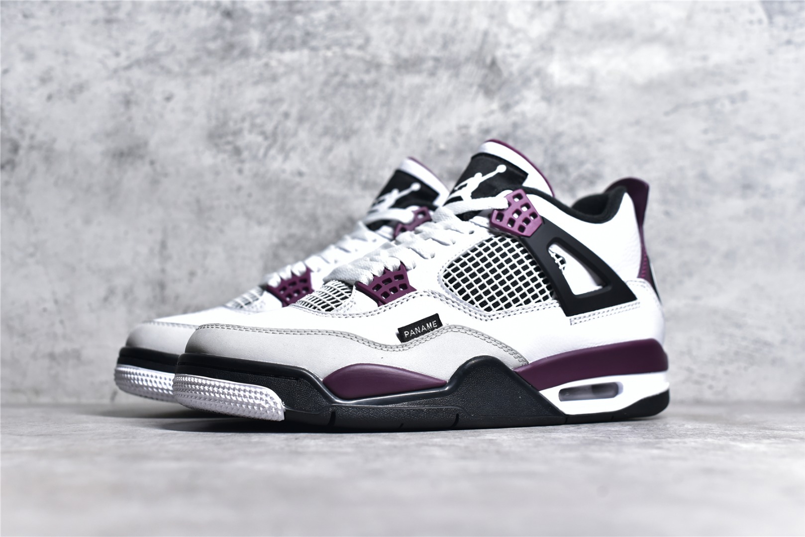 AIR JORDAN AJ4 RETRO PSG GRAND PARIS WHITE PURPLE