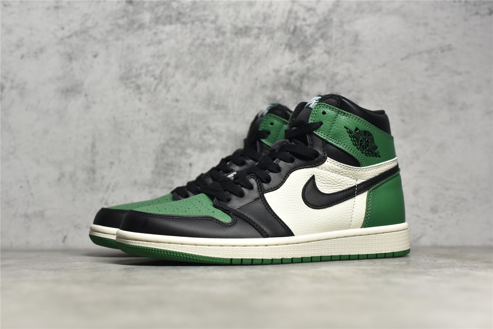 AIR JORDAN 1 AJ1 GREEN TOE