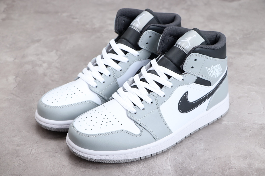 AIR JORDAN 1 MID SMOKE GREY