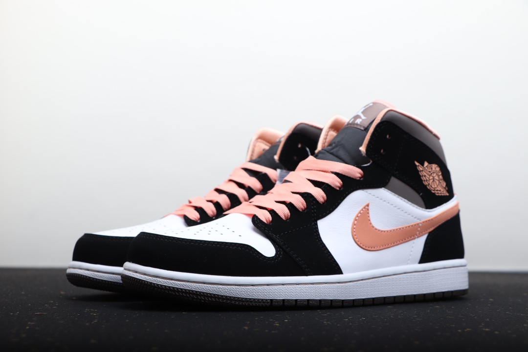 AIR JORDAN 1 MID PEACH MOCHA