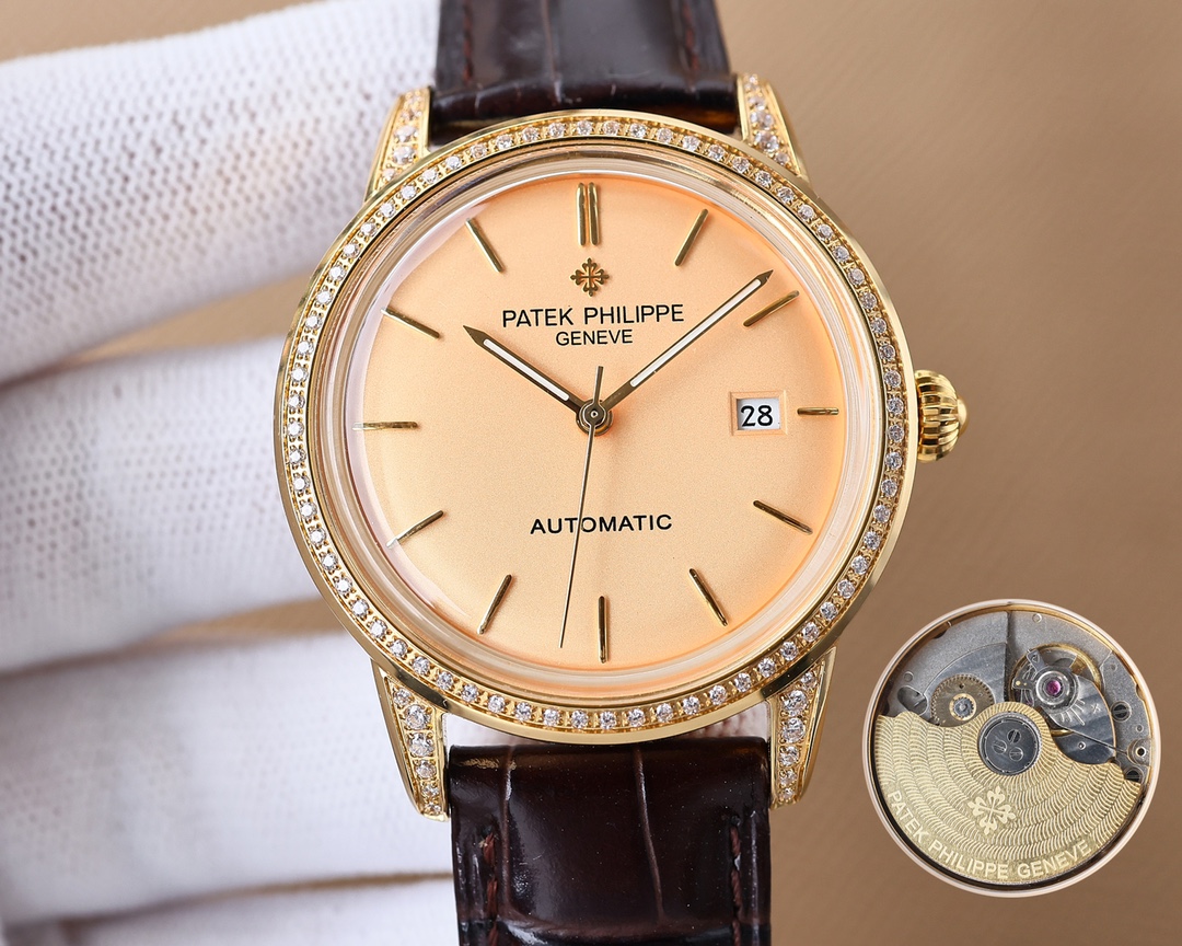 PATEK PHILIPPE ULTRA-THIN MEN'S AUTOMATIC MECHANICAL WATCH