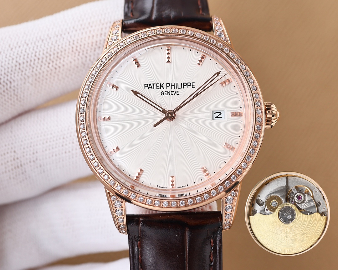 PATEK PHILIPPE ULTRA-THIN MEN'S AUTOMATIC MECHANICAL WATCH