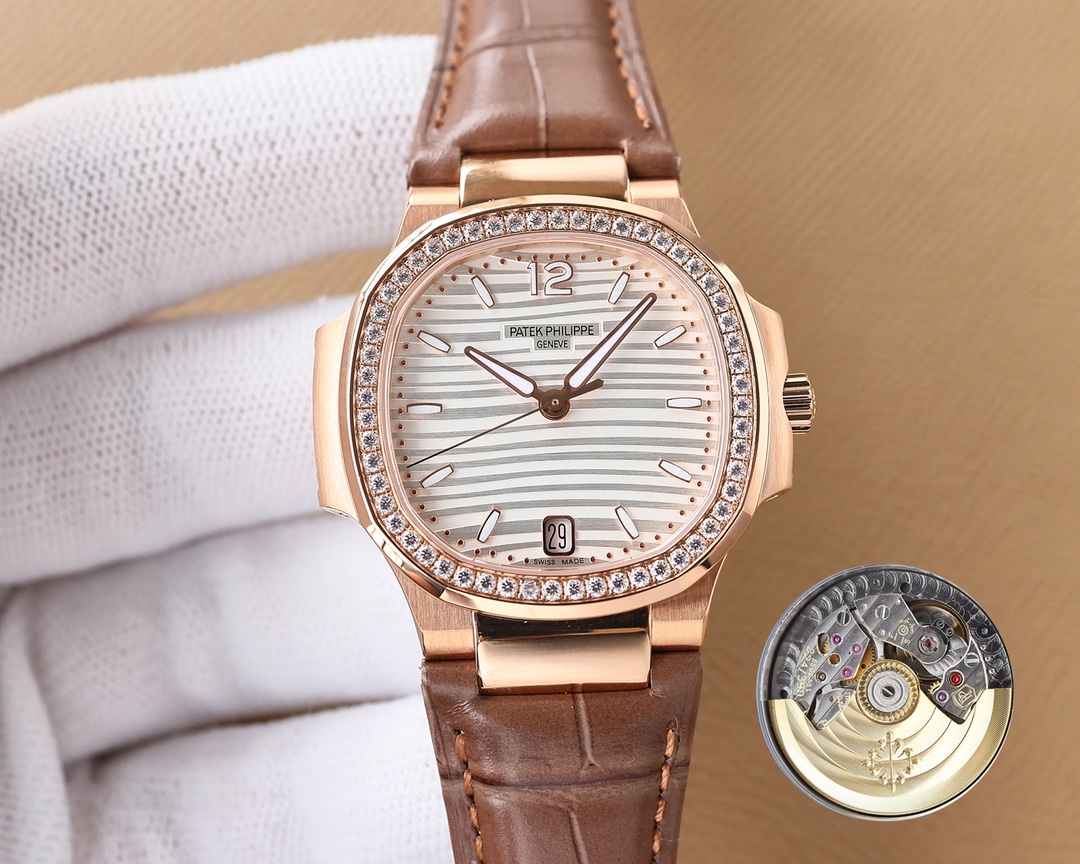 PATEK PHILIPPE SPORTY ELEGANCE NAUTILUS LADIES WATCH