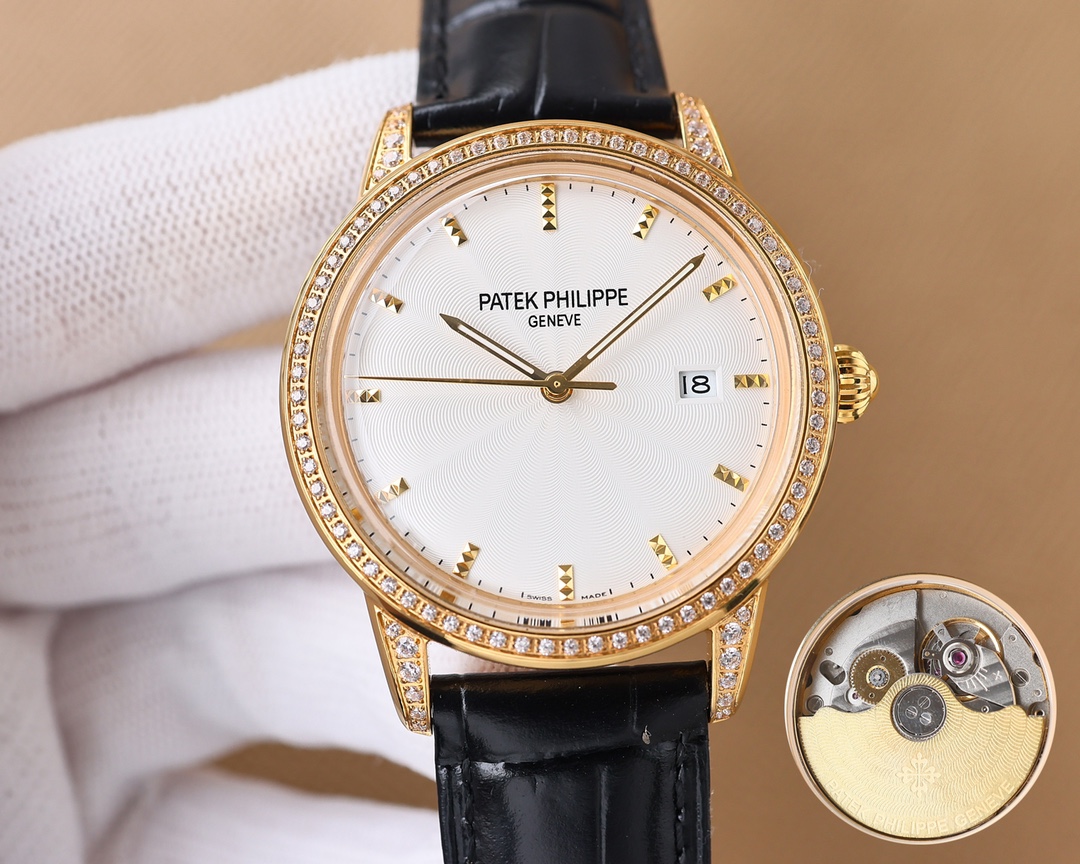 PATEK PHILIPPE ULTRA-THIN MEN'S AUTOMATIC MECHANICAL WATCH