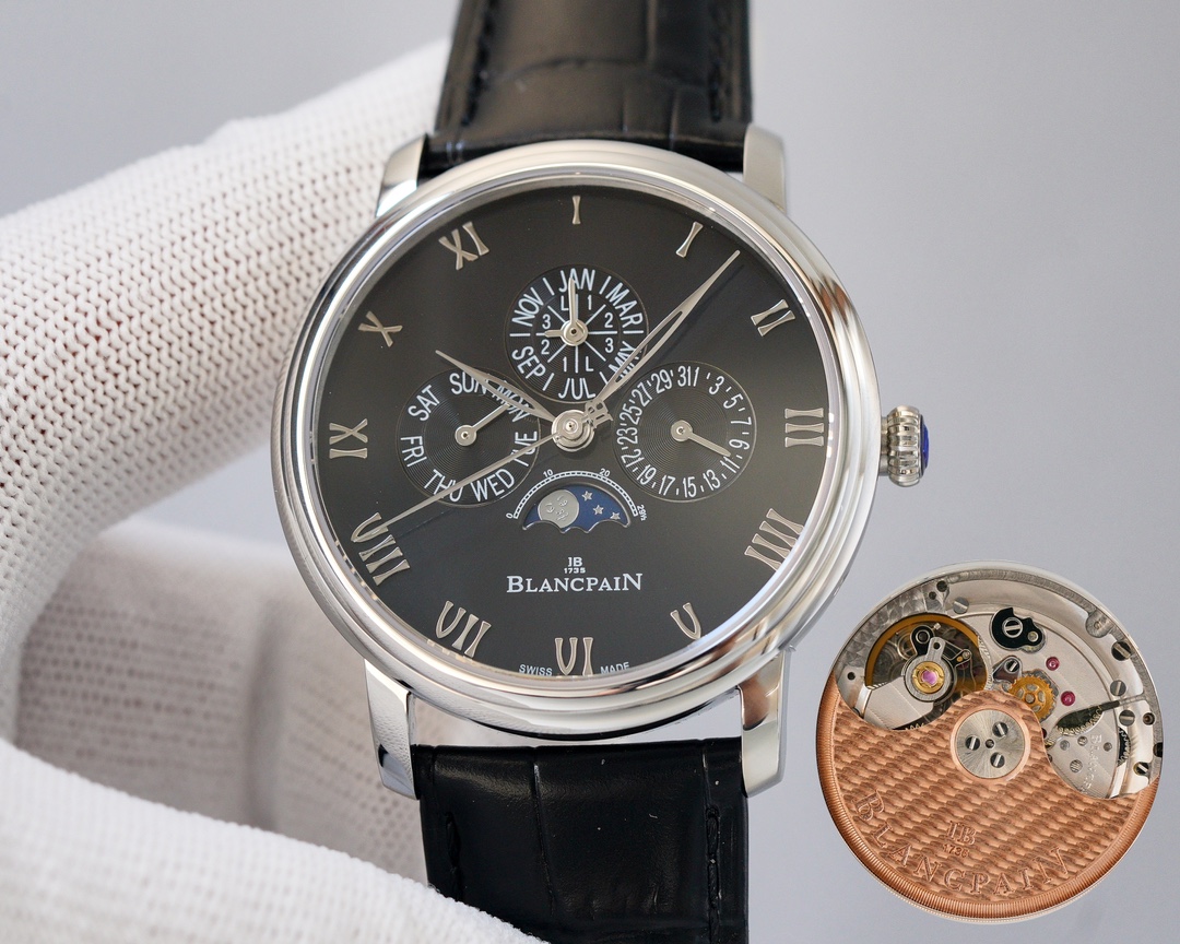 BLANCPAIN - THIS FUNCTIONAL WATCH COMES FROM THE CLASSIC BLANCPAIN COLLECTION