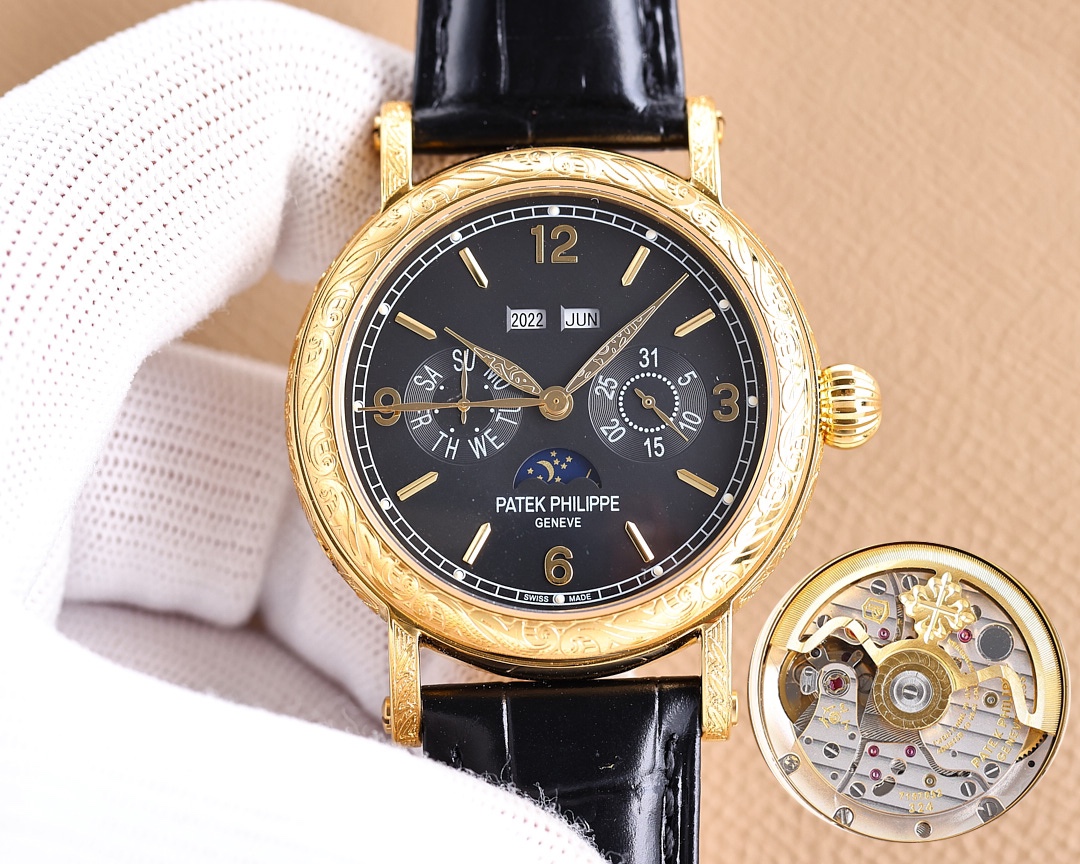 PATEK PHILIPPE ENGRAVED WATCHES