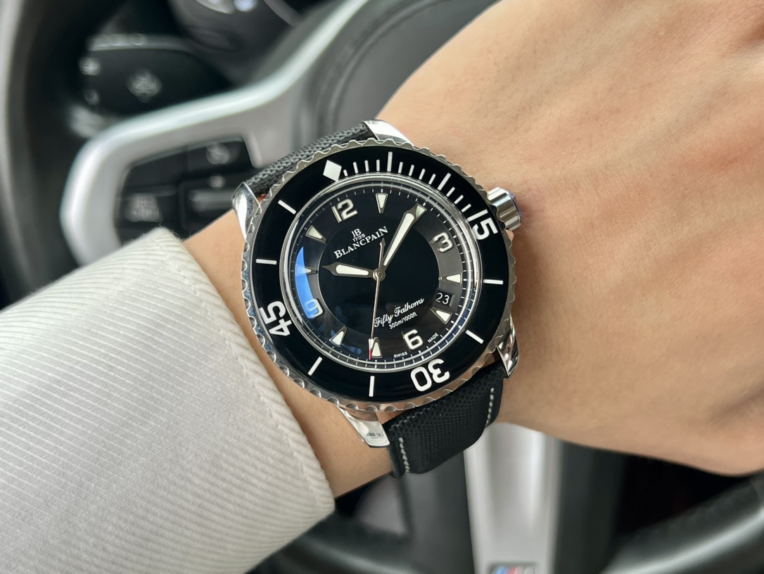 BLANCPAIN FIFTY FATHOMS [BARRACUDA] WITH CALIBRE 9015 TO CAL-1151 ACCURATE TIMEKEEPING