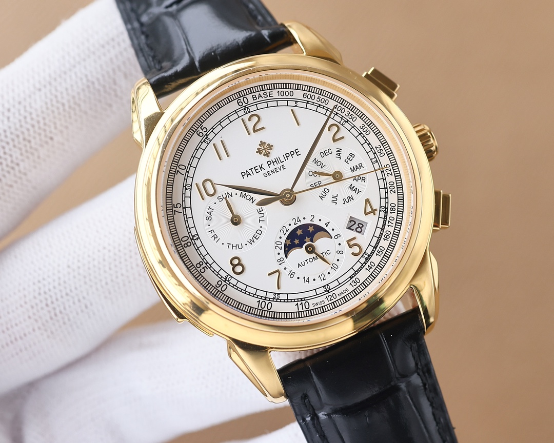 PATEK PHILIPPE PERPETUAL CALENDER MULTIFUNCTION HIGH-END WATCH