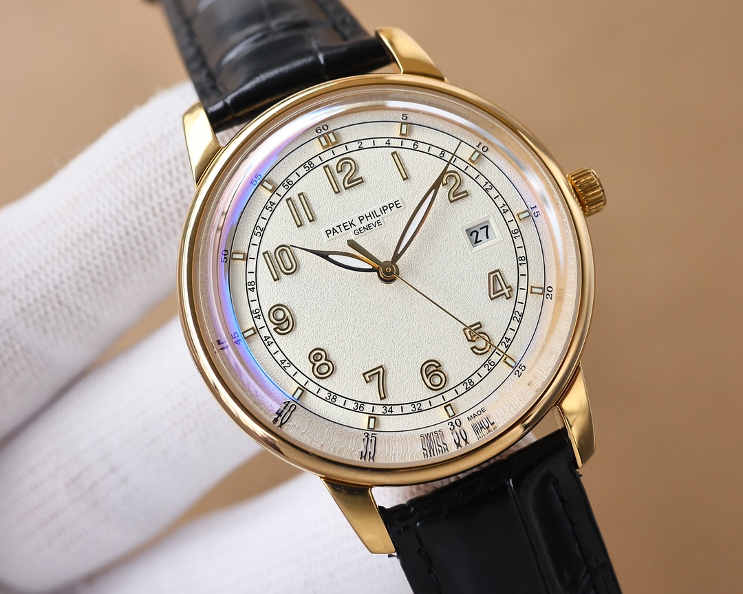 PATEK PHILIPPE ULTRA-THIN MEN'S AUTOMATIC MECHANICAL WATCH