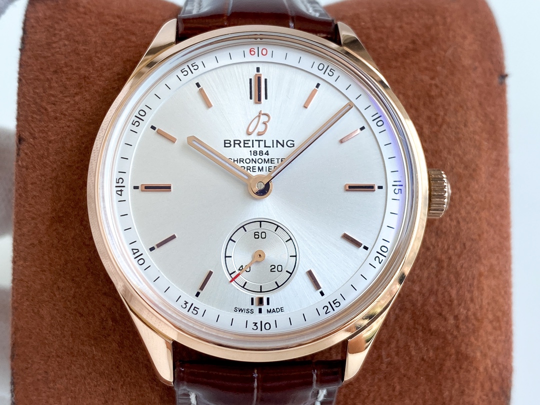 BREITLING - PUIA AUTOMATIC 316L STEEL CNC POLISHED TO PERFECTION